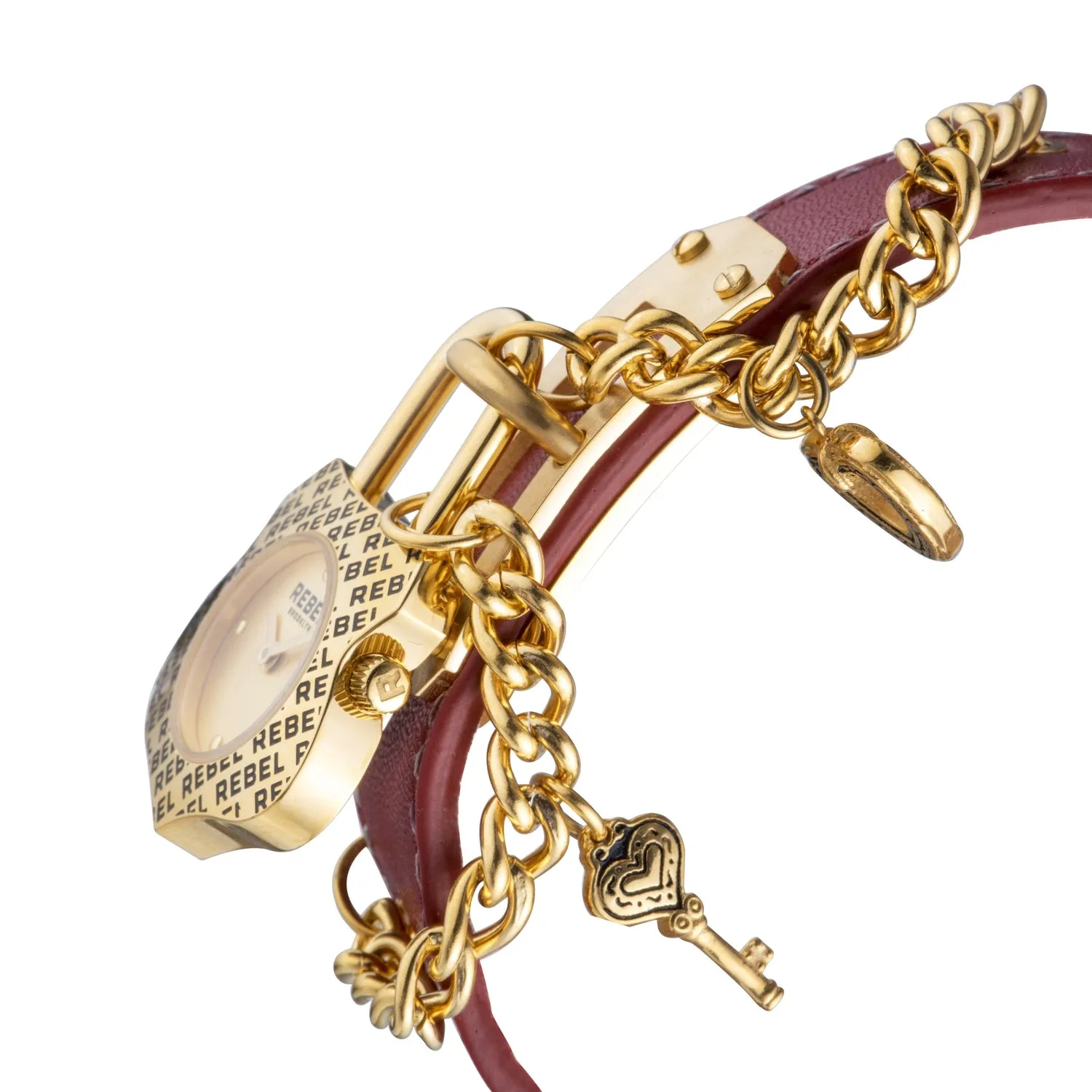Seagate Gold Dial Women's Watch
