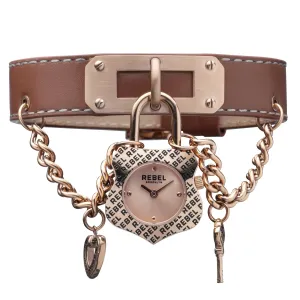 Seagate Rose Dial Women's Watch