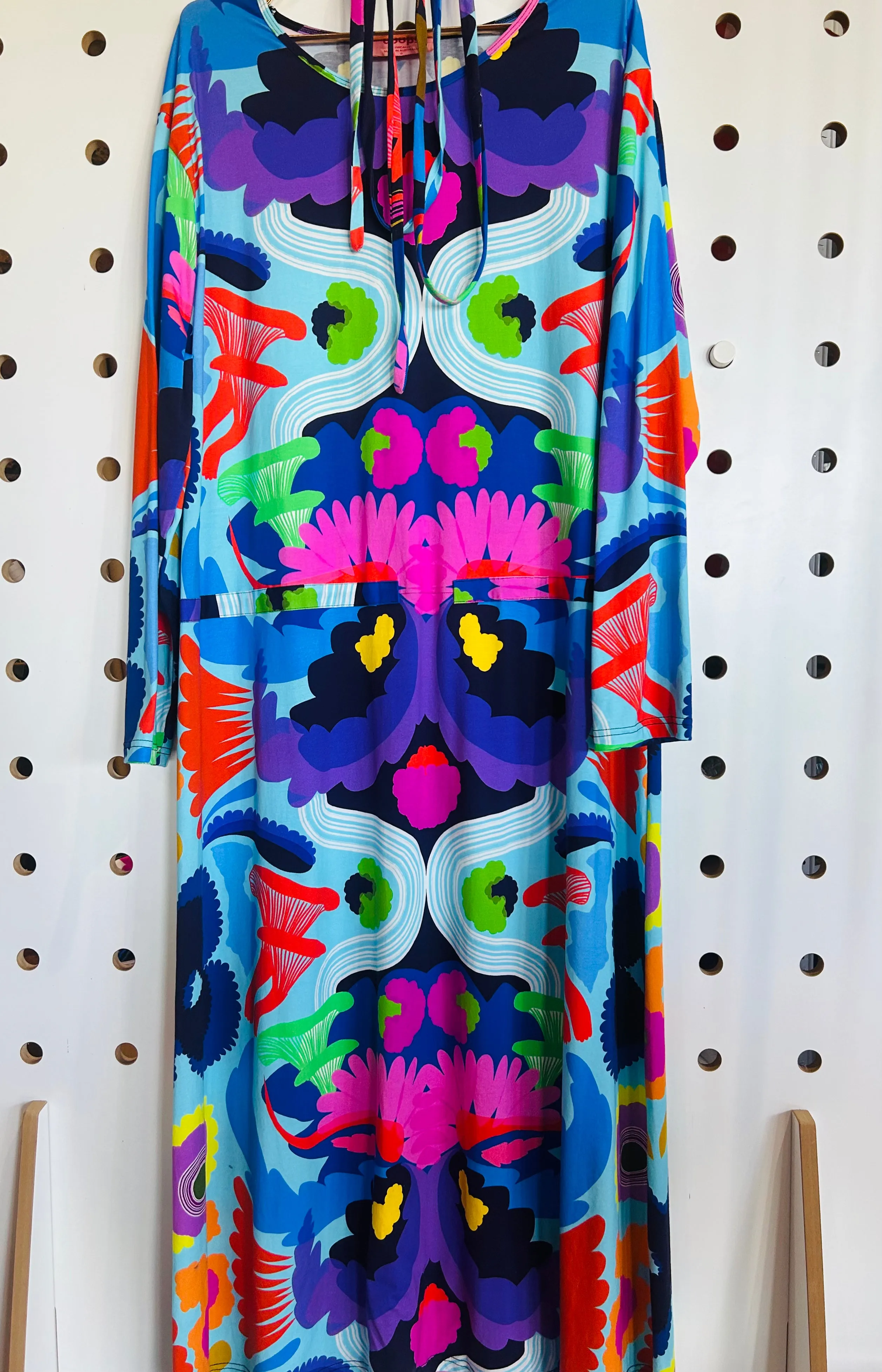 SECONDS/SAMPLE Royal Euphoria Indigo Dress 3XL