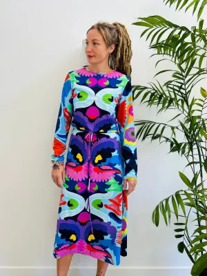 SECONDS/SAMPLE Royal Euphoria Indigo Dress 3XL