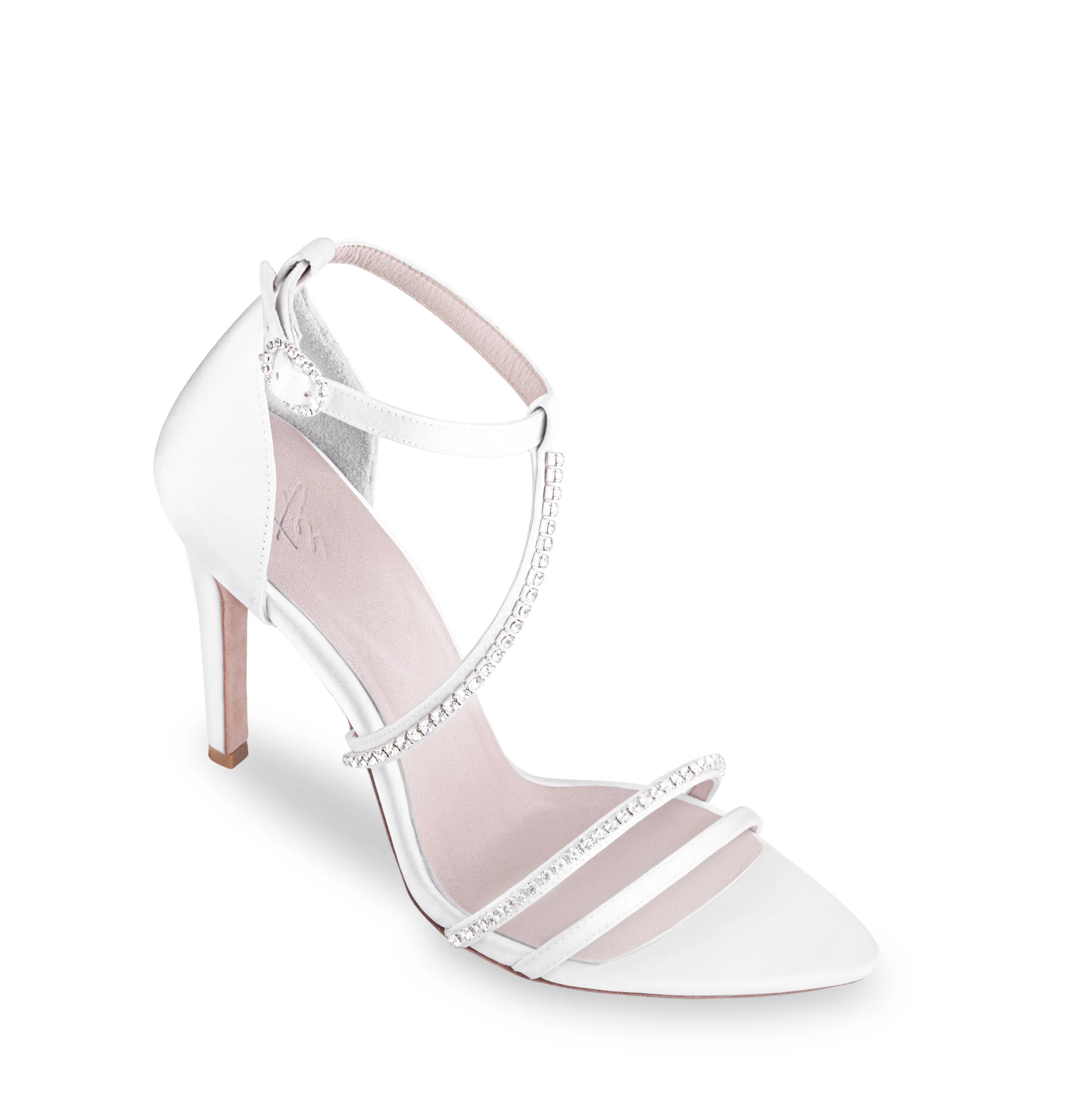 SENCILLA WHITE SANDALS