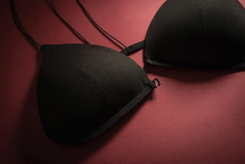 Sexy Triangle Cup Front Buckle Wireless bras