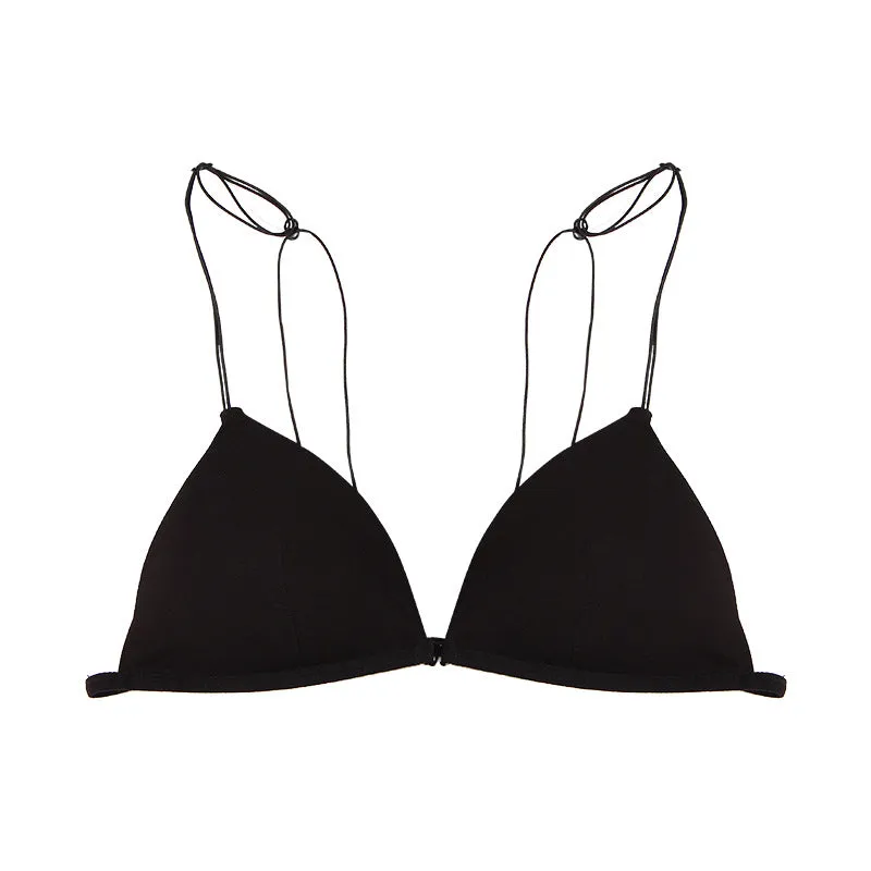 Sexy Triangle Cup Front Buckle Wireless bras