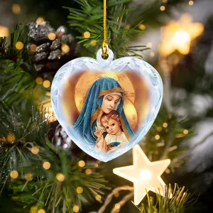 Shaped Ornament - Mama Mary 3 - Nt168 - Loop - Or012