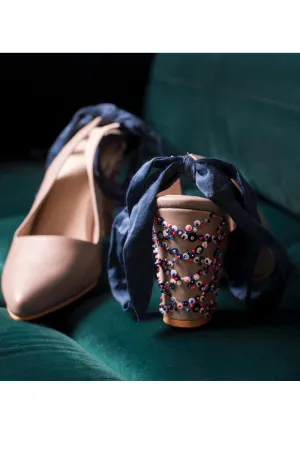Shea Sling Back Block Heels