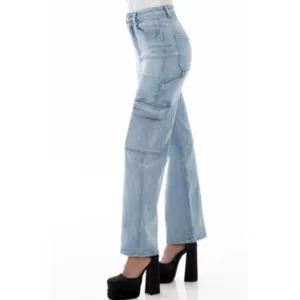 Sissyboy High Rise Cargo Jeans