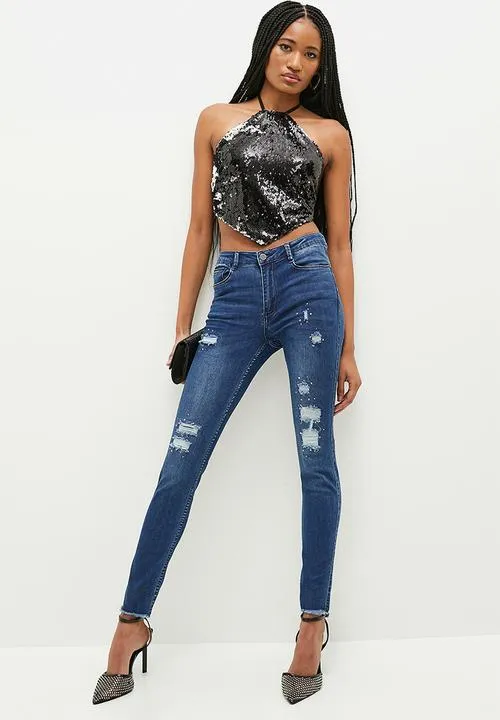 Sissyboy Ladies Axel Jeans Dark Vintage
