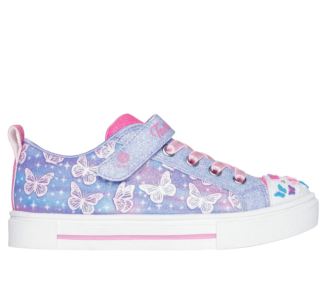 Skechers Toddler Twinkle Toes “Ombre Flutter” Sneakers: Size 5 to 10