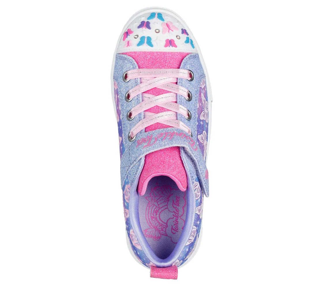 Skechers Toddler Twinkle Toes “Ombre Flutter” Sneakers: Size 5 to 10