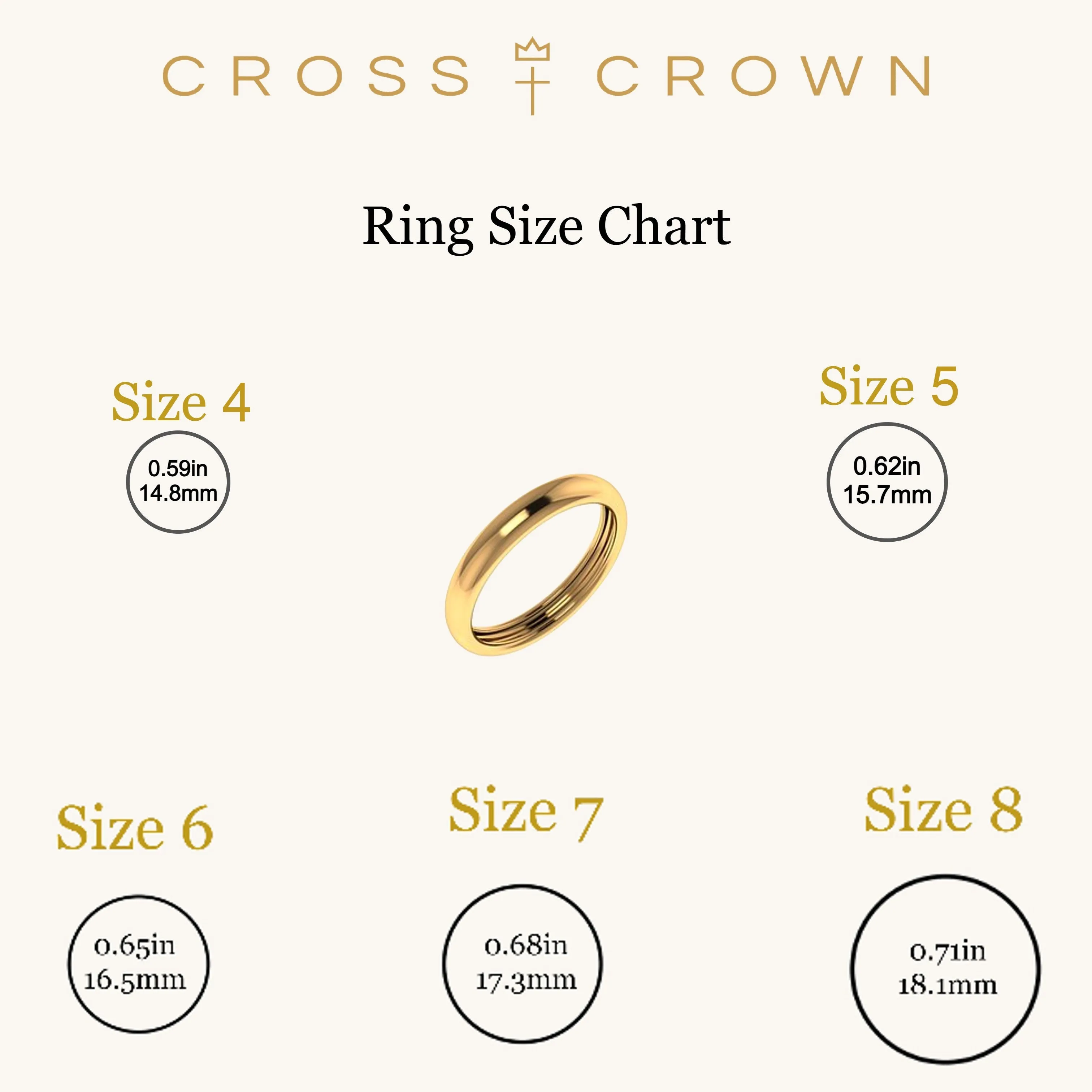SOLID 14K YELLOW GOLD STAR MIRACULOUS RING