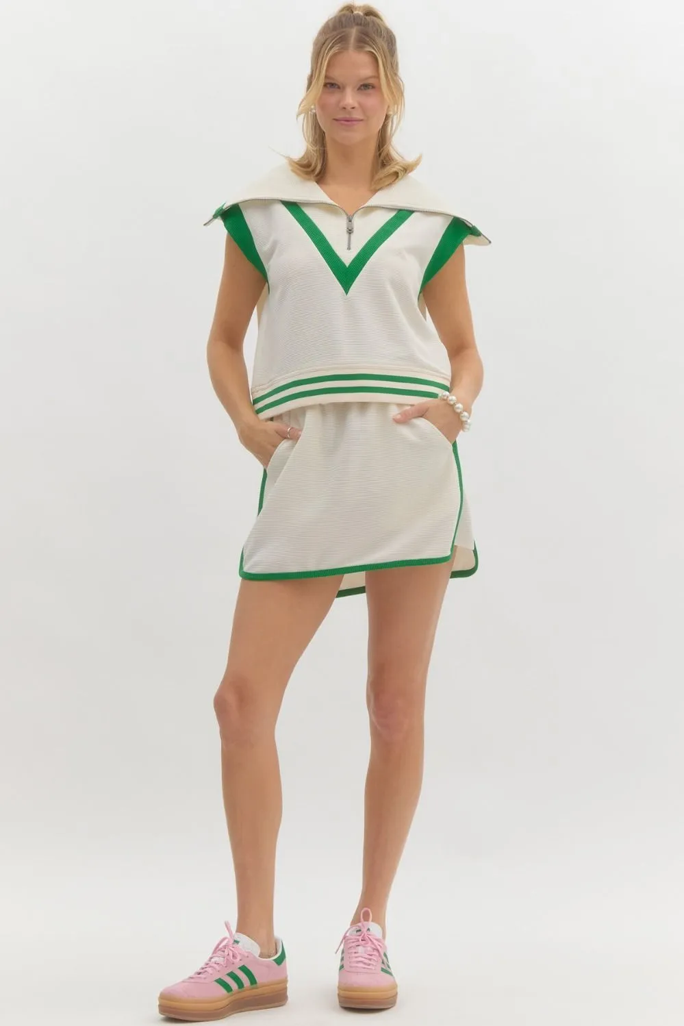 Solid Jersery Cap Sleeve Pullover Top