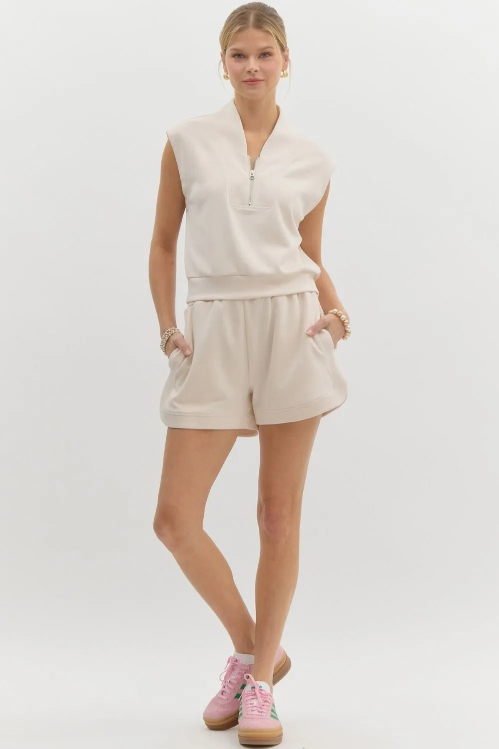 Solid Jersey Knit Shorts