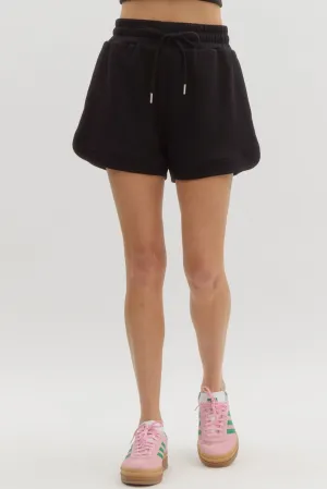 Solid Jersey Knit Shorts