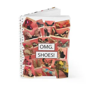 Spiral Notebook 'OMG. Shoes!'