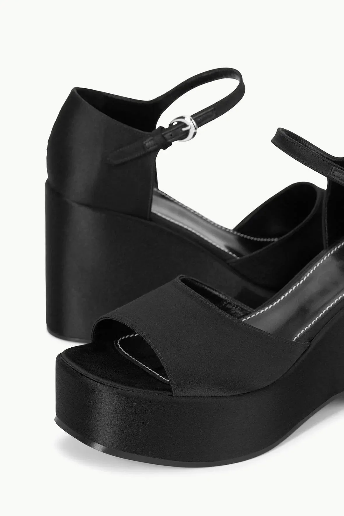 Stella Platform Sandal Black