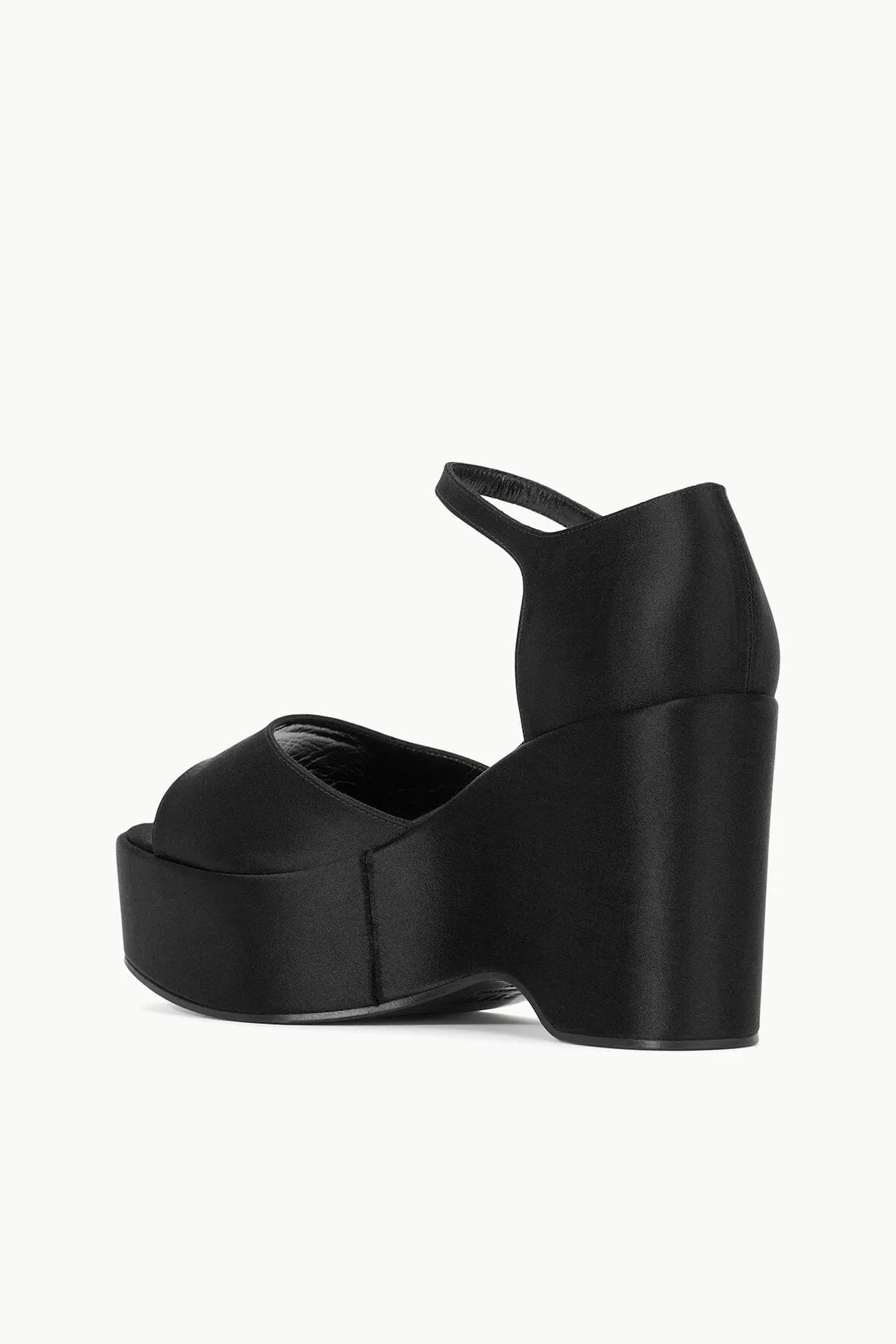 Stella Platform Sandal Black