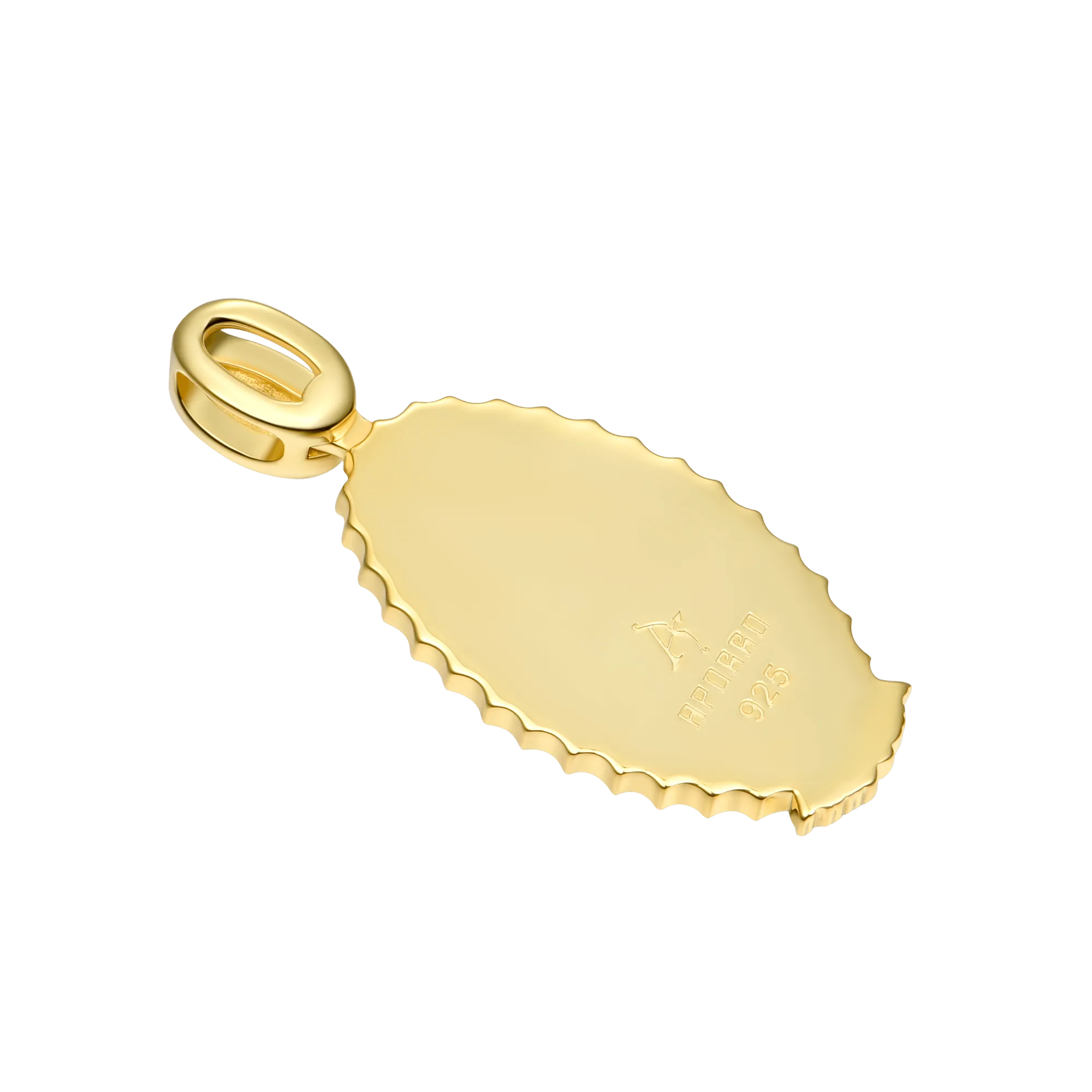 Sterling Silver Blessed Virgin Mary Pendant