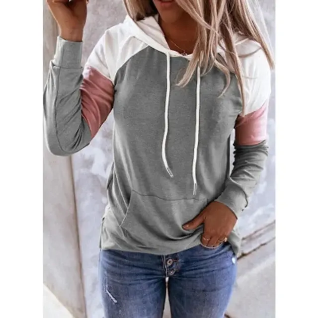Stylish casual hooded sweatshirts for women Vintage