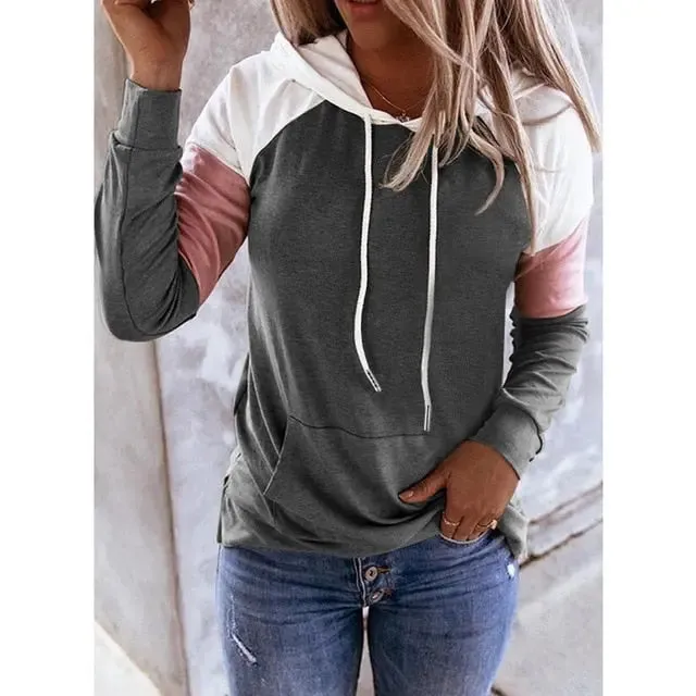 Stylish casual hooded sweatshirts for women Vintage