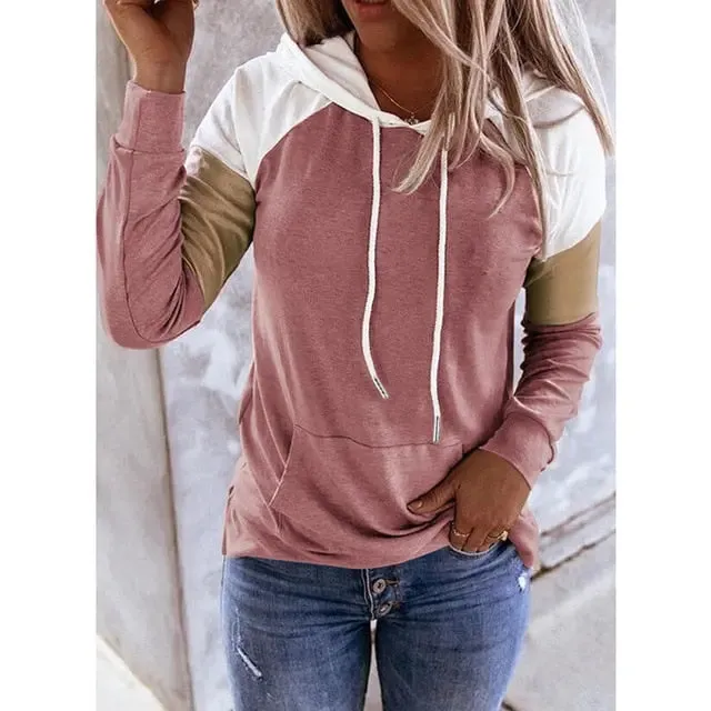 Stylish casual hooded sweatshirts for women Vintage