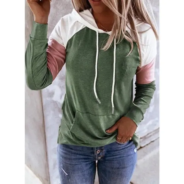 Stylish casual hooded sweatshirts for women Vintage