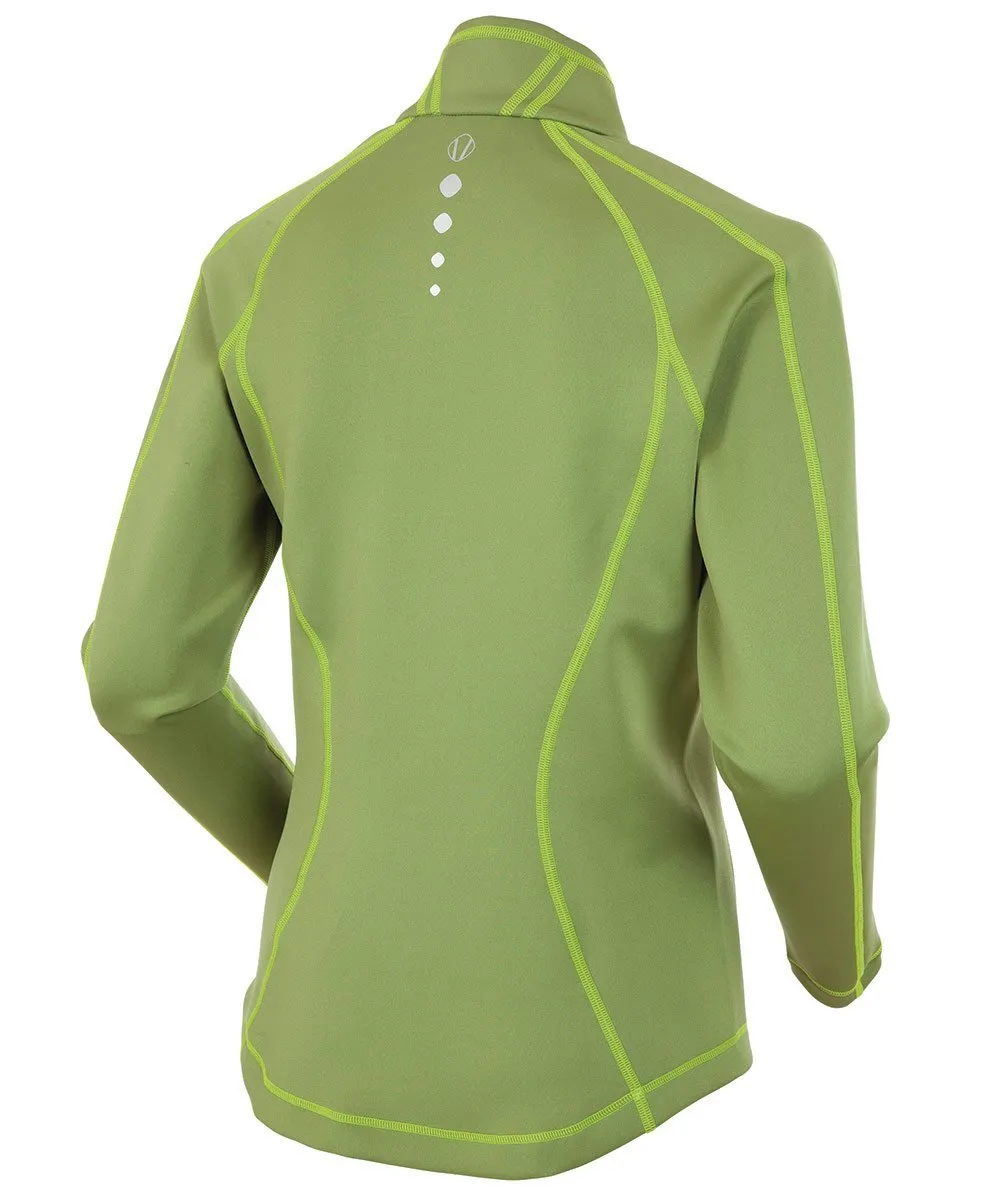 Sunice Women's Maddy Lightweight Stretch Thermal Half-Zip Pullover
