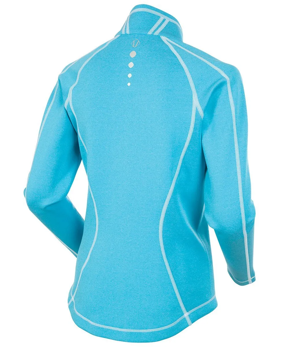 Sunice Women's Maddy Lightweight Stretch Thermal Half-Zip Pullover