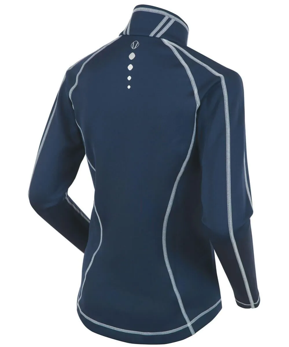 Sunice Women's Maddy Lightweight Stretch Thermal Half-Zip Pullover