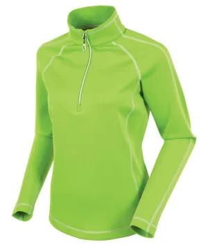 Sunice Women's Maddy Lightweight Stretch Thermal Half-Zip Pullover