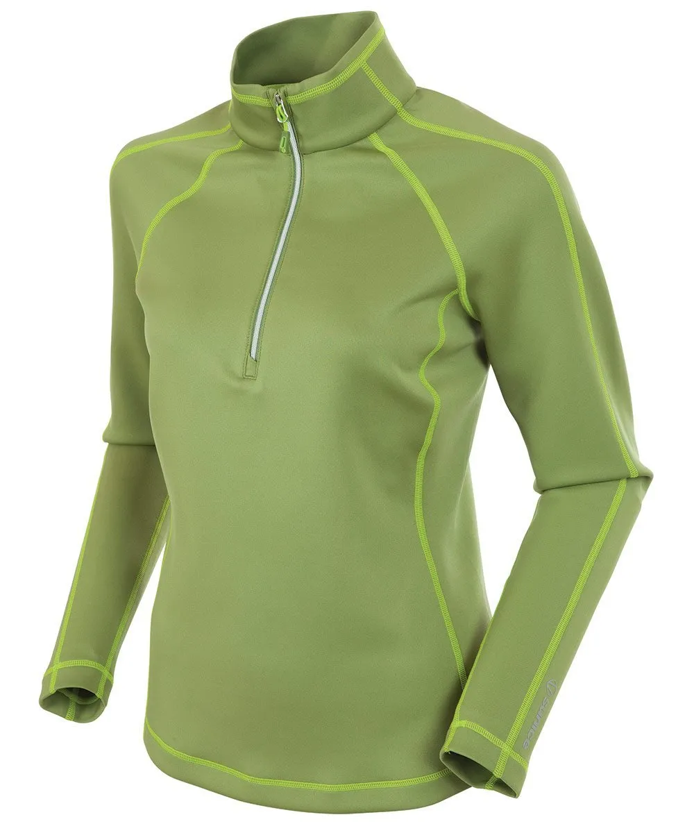 Sunice Women's Maddy Lightweight Stretch Thermal Half-Zip Pullover