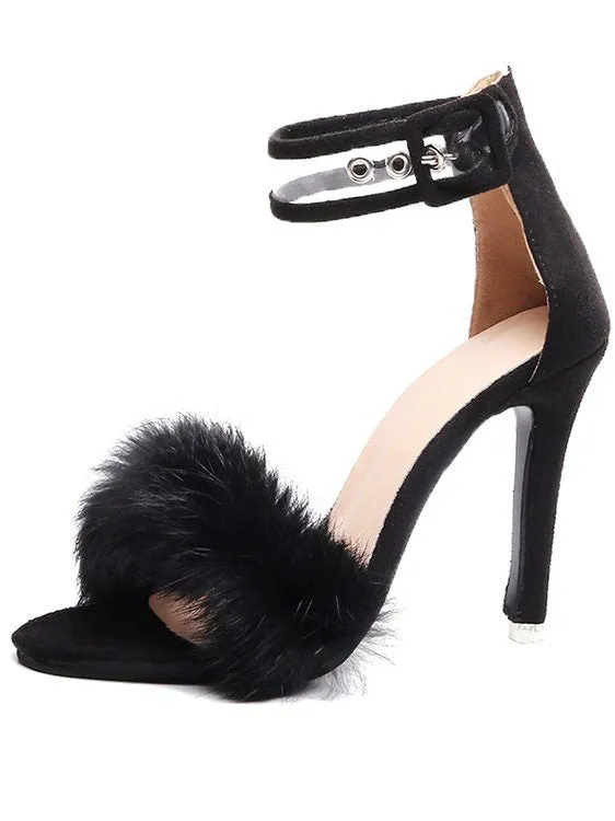 Super High Heel Women's Shoes with Large Size Sandals