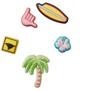 Surfing 5 Pack Jibbitz Charms
