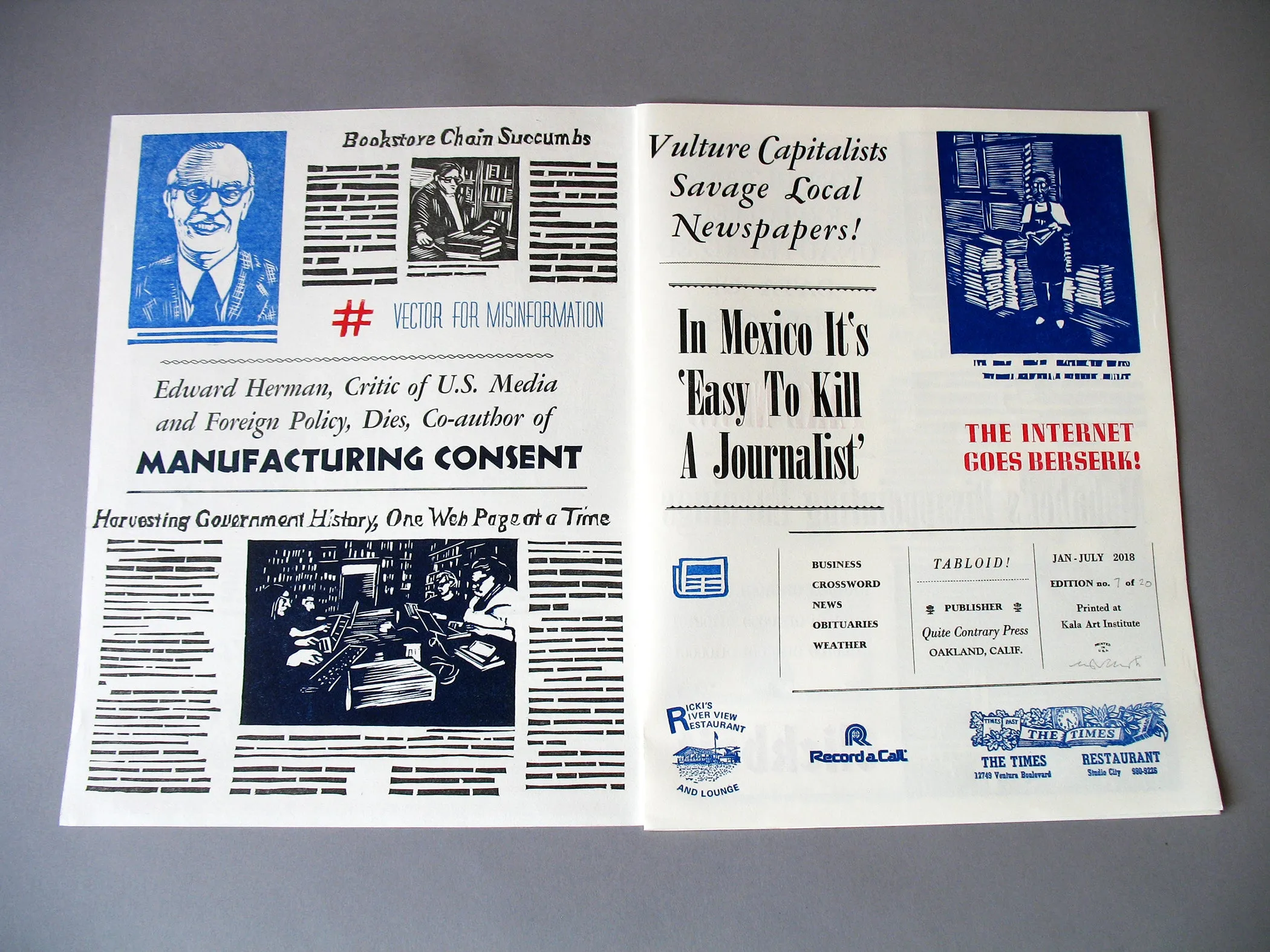 TABLOID! by Mary V. Marsh
