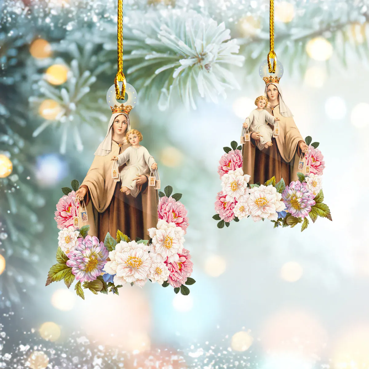 TAD - SHAPED ORNAMENT - MAMA MARY 1