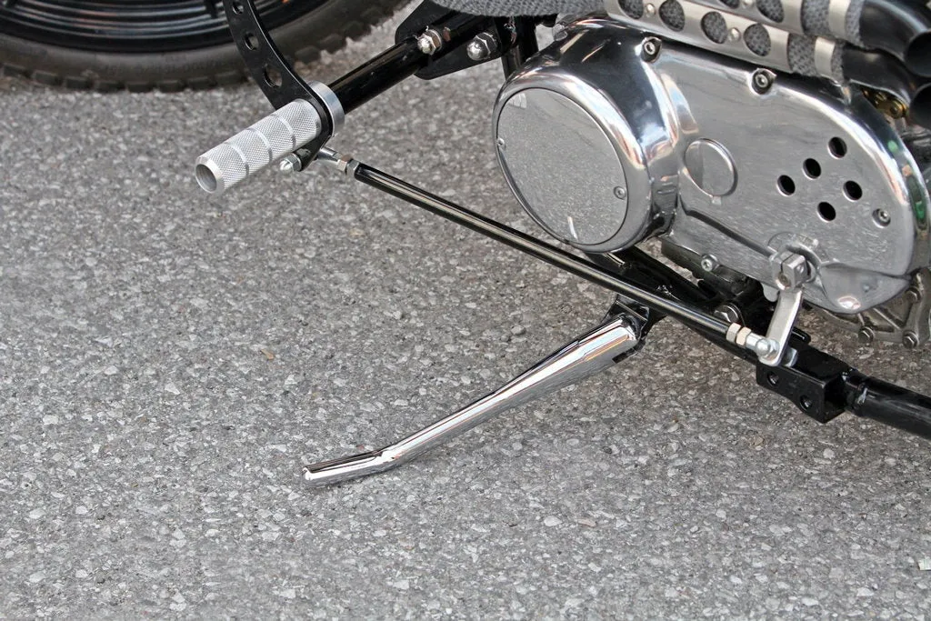 TC Bros. Black Weld On Kick Stand for 1-1/8" Frame Tubing