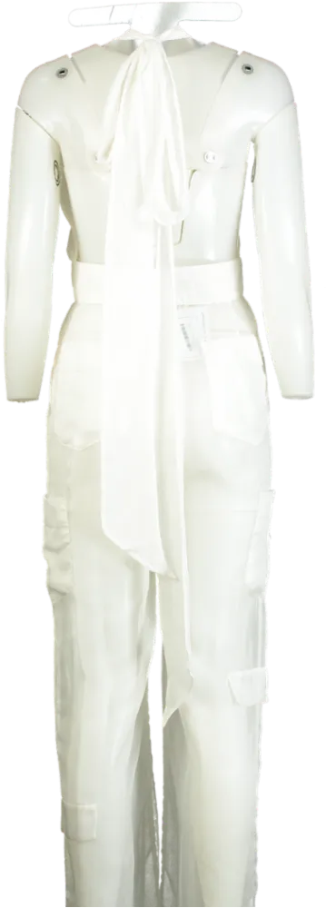 The Dolls House White Jumpsuit UK M