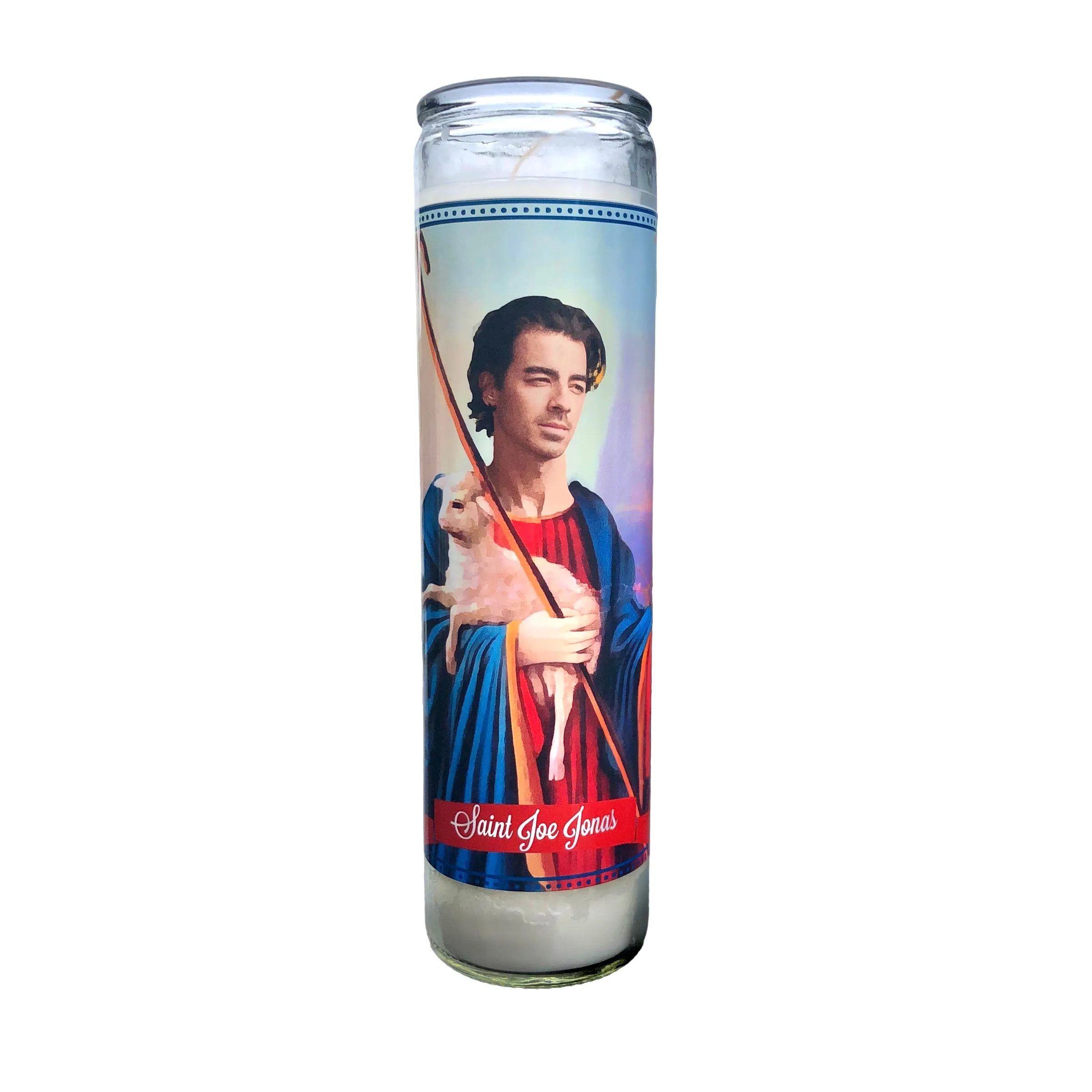 The Jonas Brothers Devotional Prayer Saint Candle Set