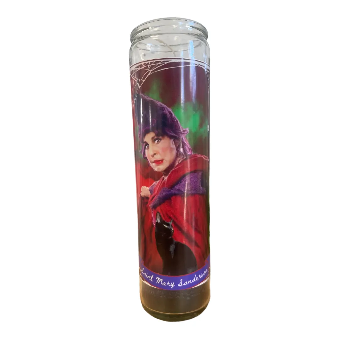The Luminary Sanderson Sisters Hocus Pocus Devotional Prayer Saint Candle Set