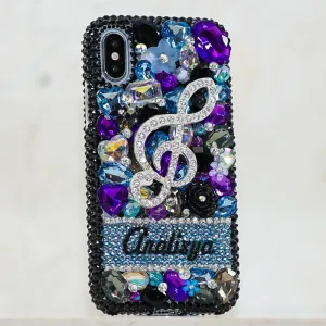 The Music Lover Personalized Name & Initials Design (style PN_1062)