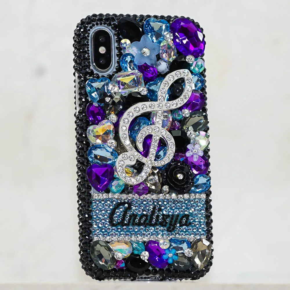 The Music Lover Personalized Name & Initials Design (style PN_1062)