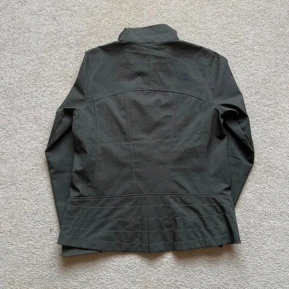 The North Face Windwall Lightweight Zip Up Windbreaker Jacket Khaki Green Large