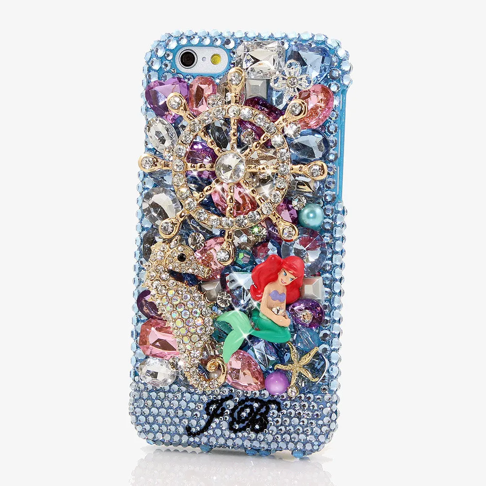The Ocean Personalized Name & Initials Design (style PN_1096)