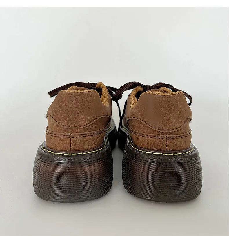 Thick Bottom Mary Jane Retro Women's Fashion Shoes