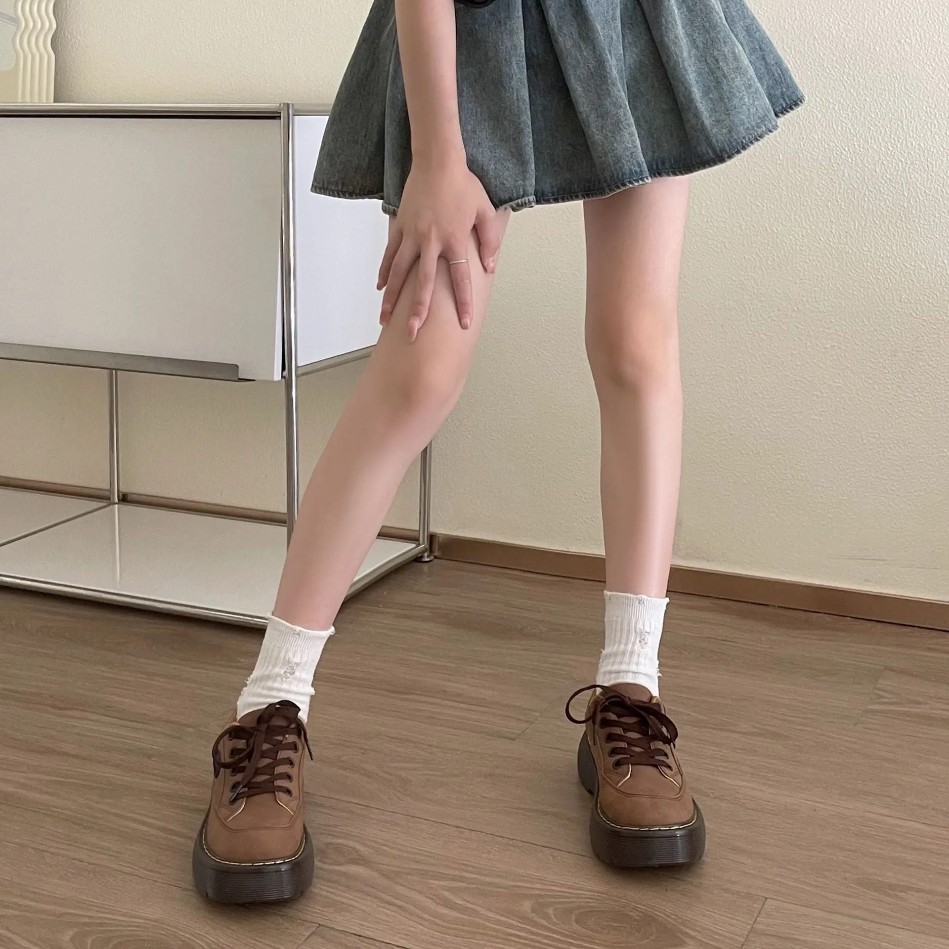 Thick Bottom Mary Jane Retro Women's Fashion Shoes