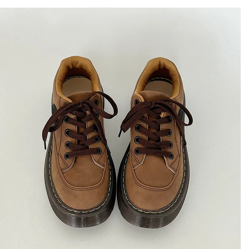 Thick Bottom Mary Jane Retro Women's Fashion Shoes