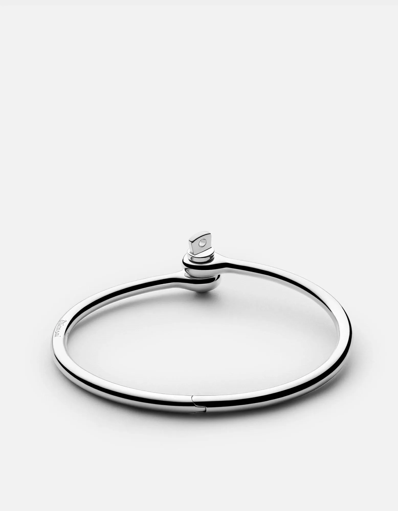 Thin Reeve Cuff, Sterling Silver