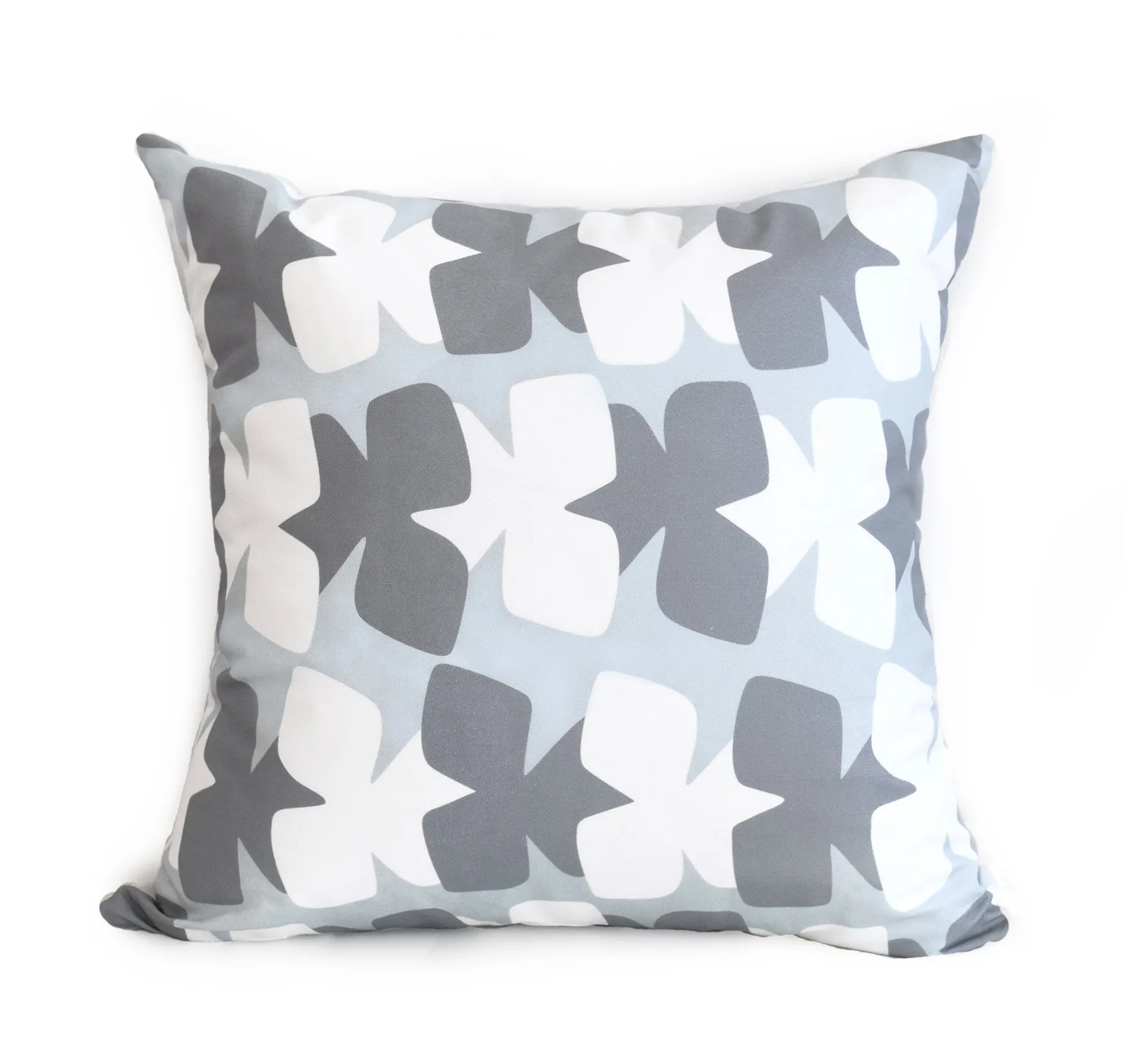 Tilt Linen Cotton Pillow (18x18) – Snow