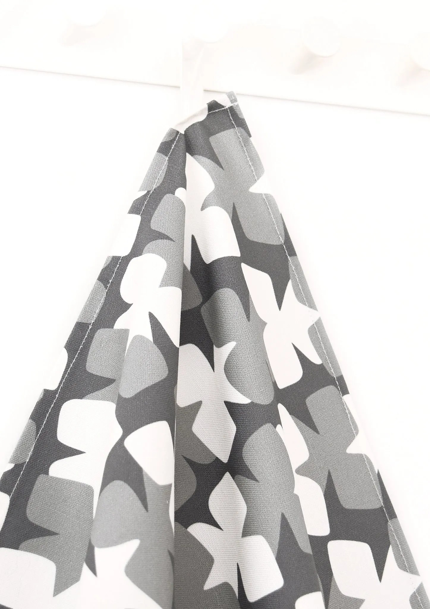 Tilt Linen Cotton Tea Towel (18.5x25) – Charcoal
