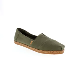 Toms Alpargata Leather Wrap - Grey