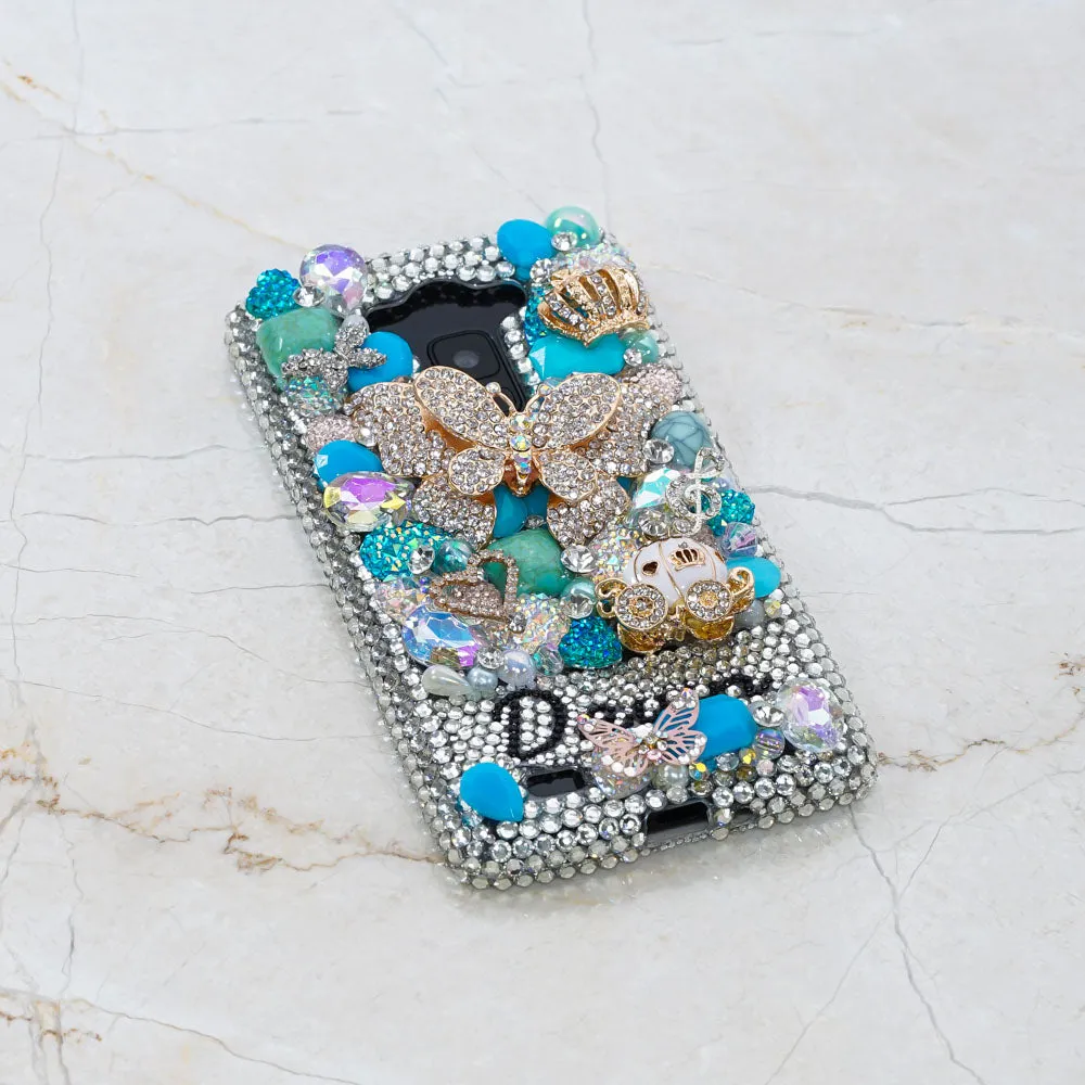 TURQUOISE TREASURES Personalized Name & Initials Design (style PN_1100)